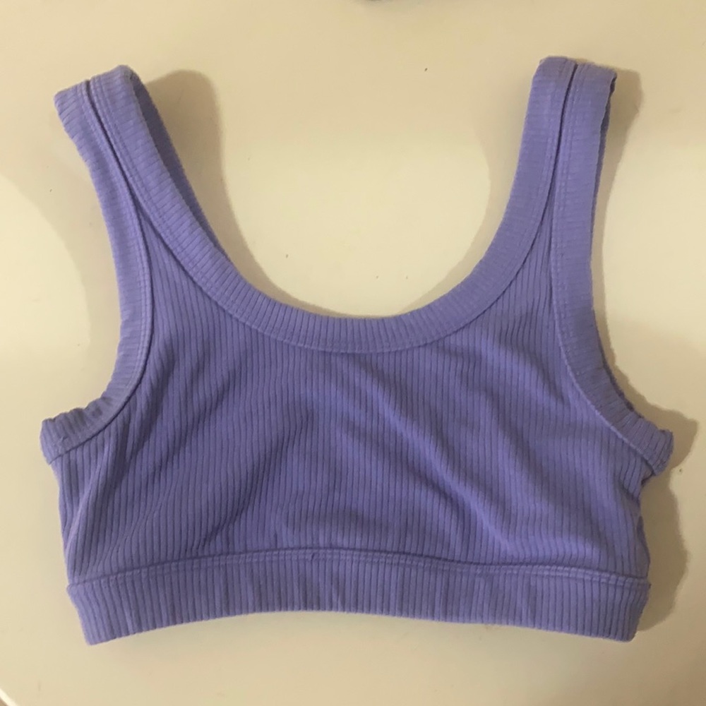 Alo Purple sports bra- size small